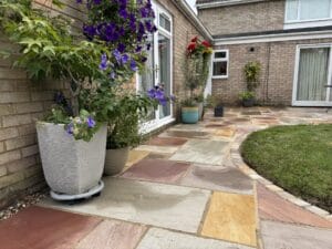 Patio and driveway cleaning in spring, the simple, sensible way